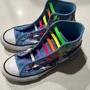 Unicorn Converse size 3 1/2